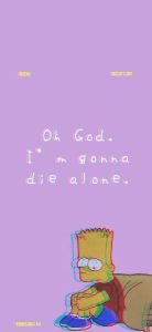 Read more about the article Bart Simpson Sad Edit Wallpaper Sad the simpsons tumblr wallpapers
