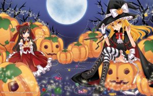 Read more about the article Cute Witch Background Haunted house wallpapers desktop