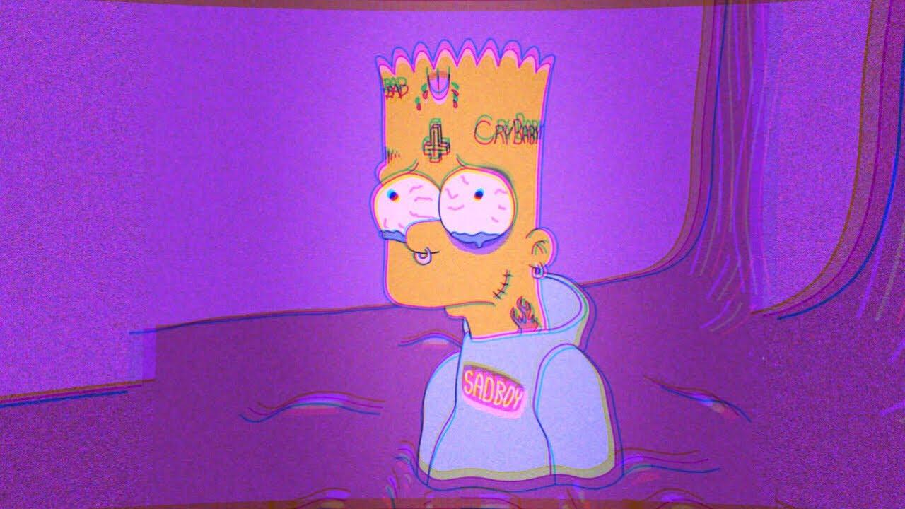 You are currently viewing lonely sad aesthetic pfp Simpson bart depressed wallpapers sad wave hard edited 1012