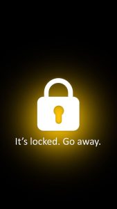 Read more about the article Go Away Aesthetic It's locked. go away! wallpapers