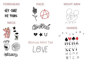 Read more about the article Aesthetic Word Stickers Lil peep aesthetic tattoo horizontal wallpapers outlines