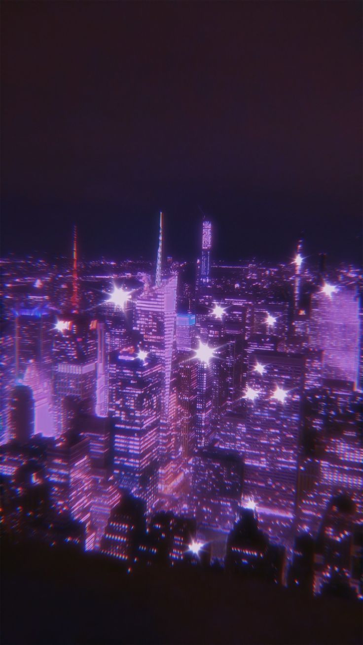 new york city | Sky aesthetic, Aesthetic backgrounds, Purple aesthetic