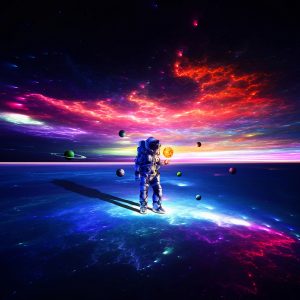 Read more about the article neon iphone trippy dark aesthetic wallpaper Astronaut space screensaver anime wallpapers