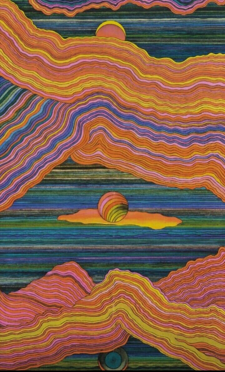 Psychedelic 70s Aesthetic Wallpapers - Wallpaper Cave