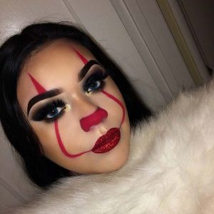 Read more about the article halloween make up 2022 Clown payaso maquillajes ecemella