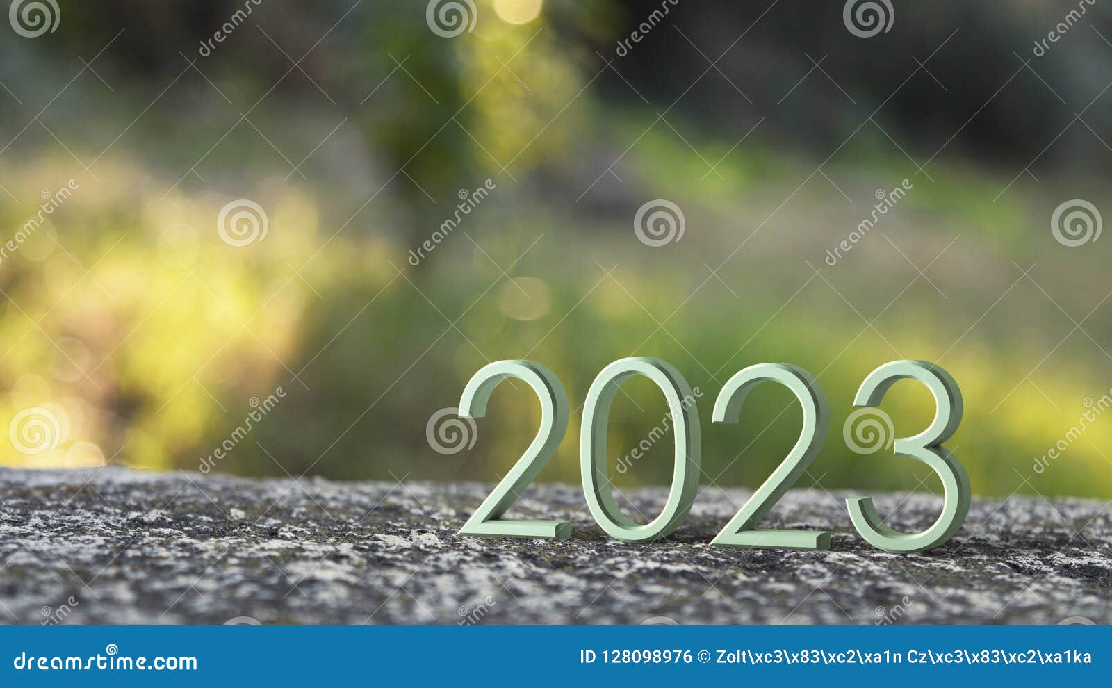 2023 3d rendering. stock illustration. Illustration of happy - 128098976